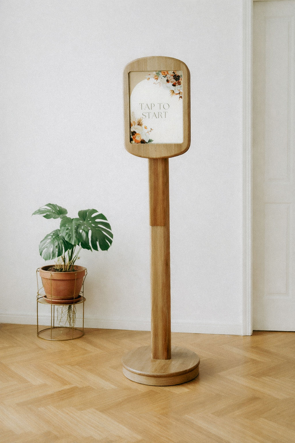 Fotobox mit Blumen