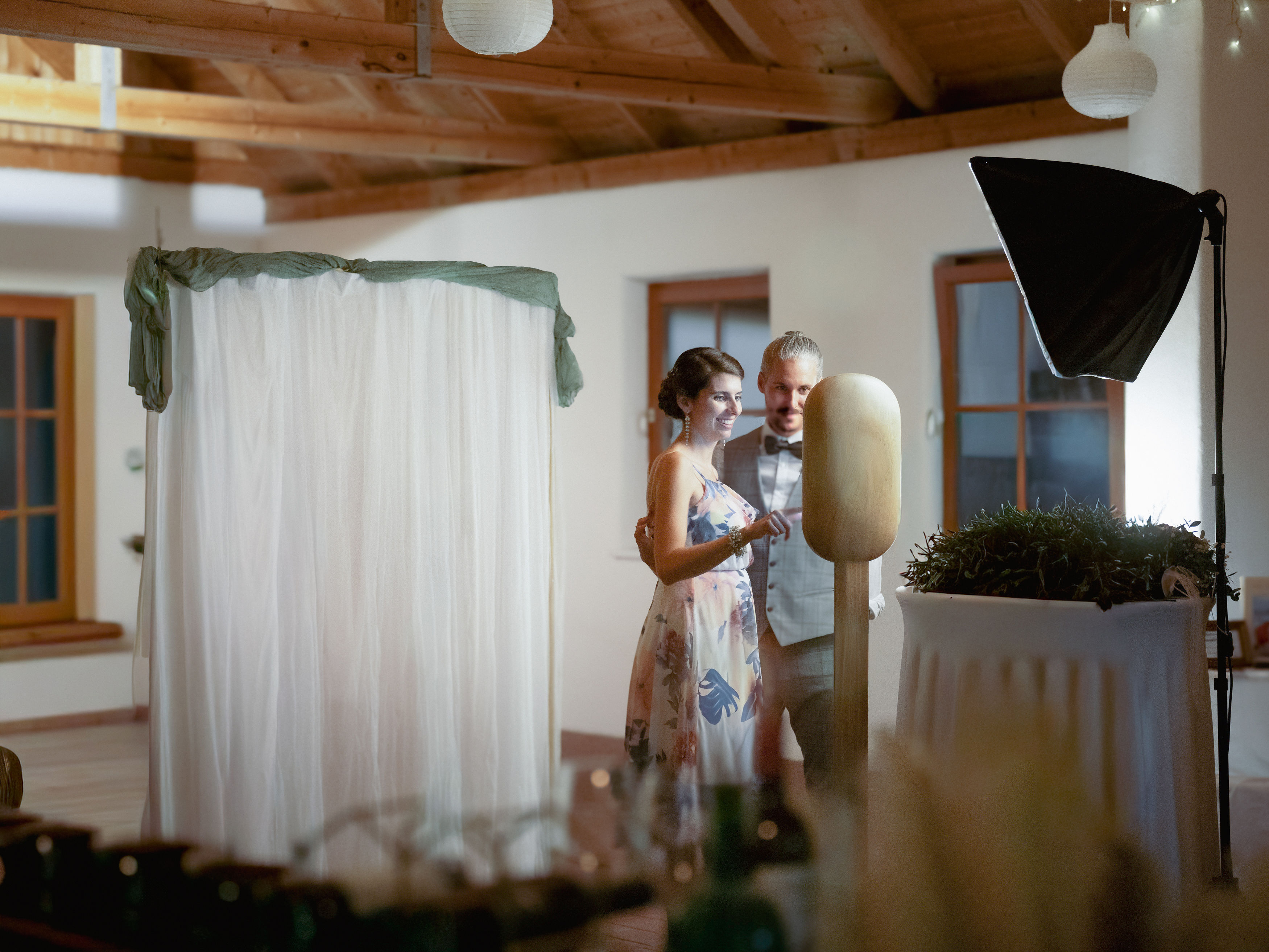 LaVenezia Fotobox auf einer Hochzeit